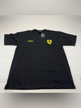 Deadstock Vintage 1999 Ferrari Michael Schumacher Signature Shirt   Size L